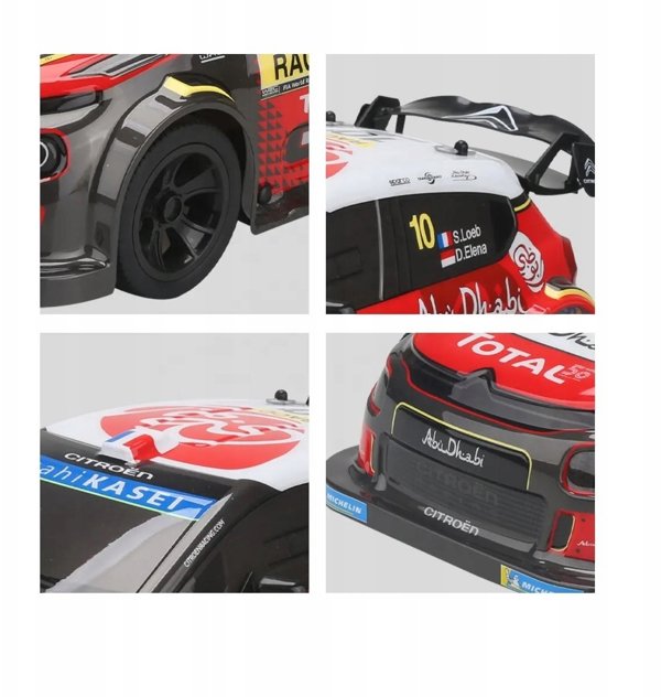 Jamara Τηλεκατευθυνόμενο Αυτοκίνητο Citroen C3 WRC Fast Gearz 1:10