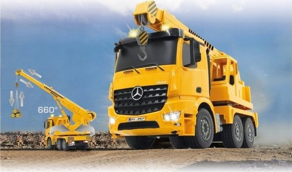 Jamara Mercedes-Benz Arocs Τηλεκατευθυνόμενο Φορτηγό - Ανατρεπόμενο Όχημα RC 1:20