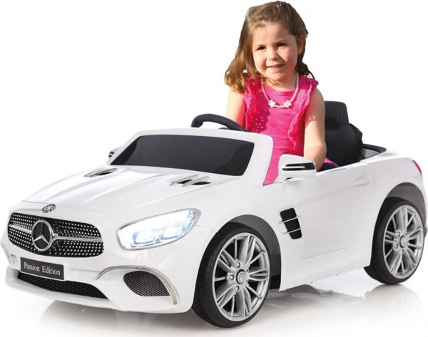Jamara Ηλεκτροκίνητο Mercedes-Benz SL 400 λευκό 3+