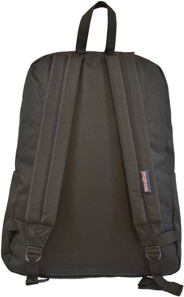 JanSport Superbreak Σχολική Τσάντα Πλάτης, Μαύρο, One Size