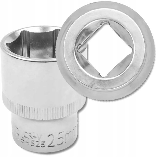 JCB Καρυδάκι Εξάγωνο 1/2" 25mm, Υψηλής Αντοχής Ατσάλι