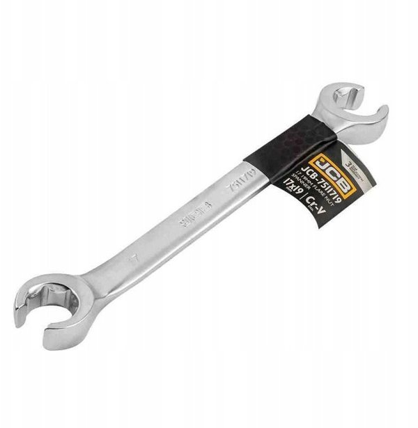 JCB Ανοιχτό Γερμανικό Κλειδί 17mm x 19mm, Επαγγελματικό Εργαλείο Χειρός