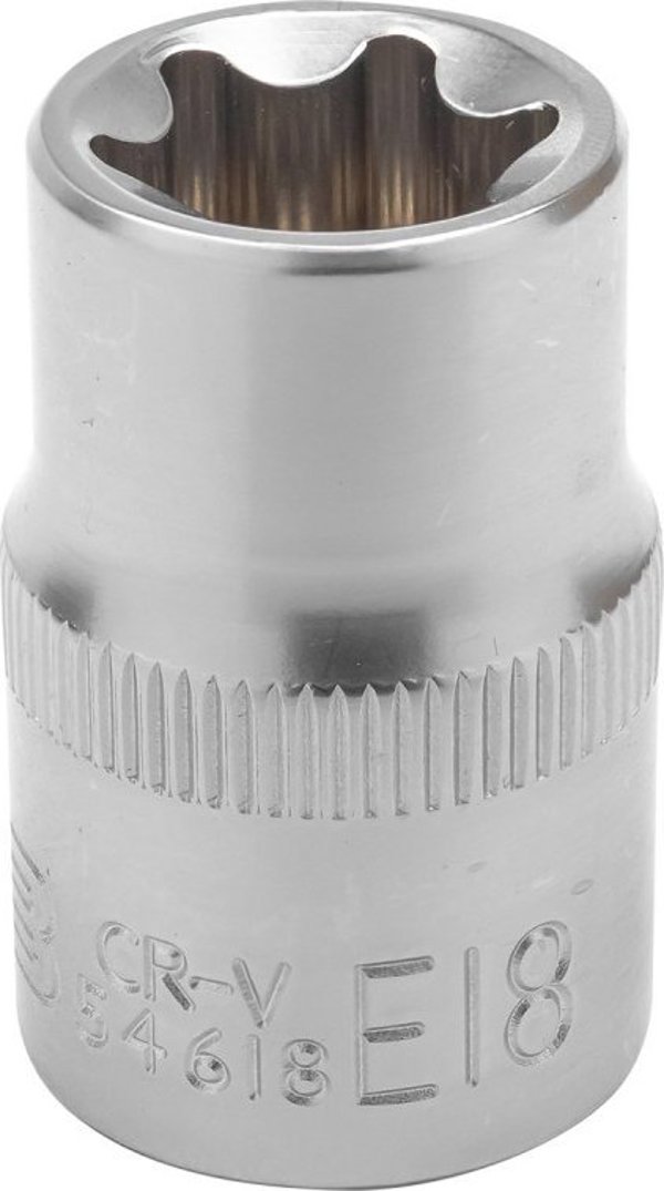 JCB Καρυδάκι TORX 1/2" E18 Υποδοχής, Επαγγελματικό Εργαλείο Χειρός