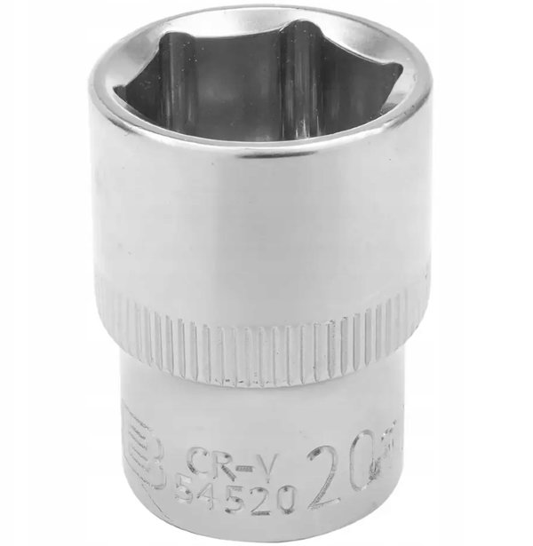 JCB Καρυδάκι Εξάγωνο 1/2" 20mm, Ατσάλινο Εργαλείο Χειρός