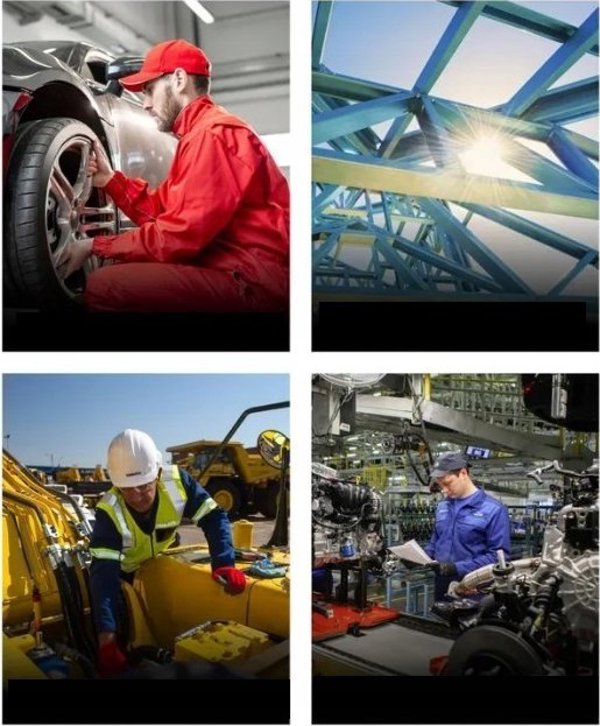JCB Κάρδανο Κρούσης 3/4" - Αντάπτορας Υποδοχής Εργαλείων