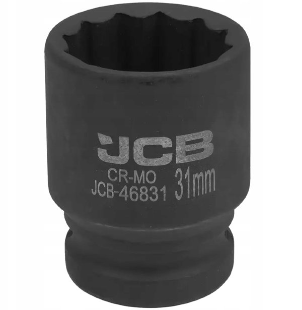 JCB Καρυδάκι Κρούσης 3/4" 31mm, 12-Γωνιακό, Υψηλής Αντοχής