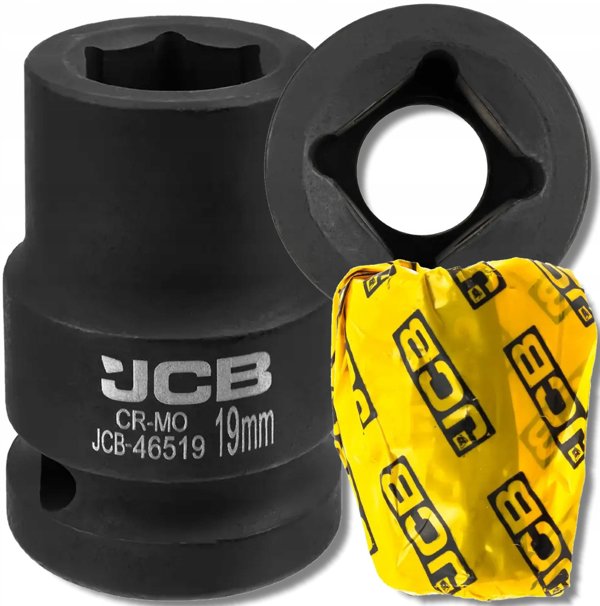 JCB Καρυδάκι Κρούσης 3/4" 19mm, 6-γωνιακό, Υψηλής Αντοχής