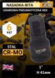 Καρυδάκι Κρούσης JCB 1" 41mm, Εξάγωνο, Υψηλής Αντοχής