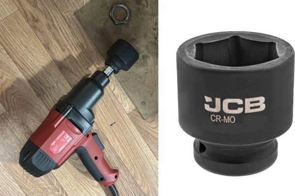 JCB Καρυδάκι Κρούσης 3/4" 32mm, 6-γωνιακό, Υψηλής Αντοχής