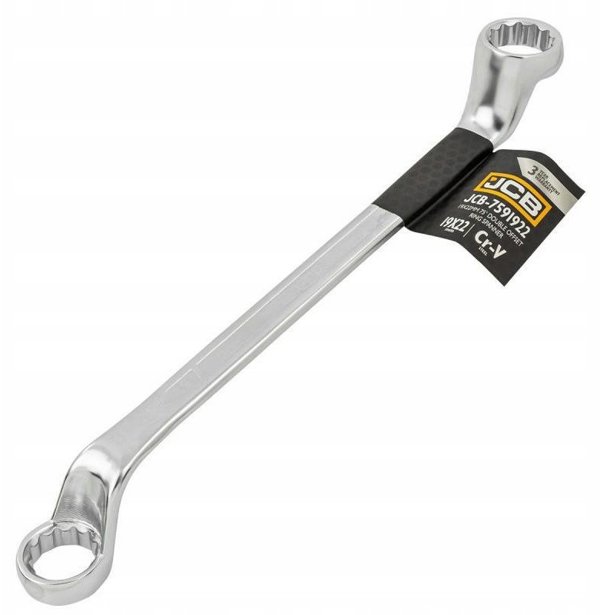 JCB Γερμανικό Κλειδί με Κλίση 75 Μοιρών, 19x22mm