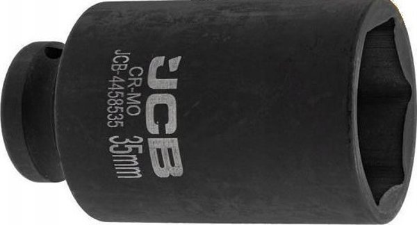 JCB Βαθύ Κρουστικό Καρυδάκι 1/2" 35mm, 6-γωνιακό, Επαγγελματικό Εργαλείο Χειρός