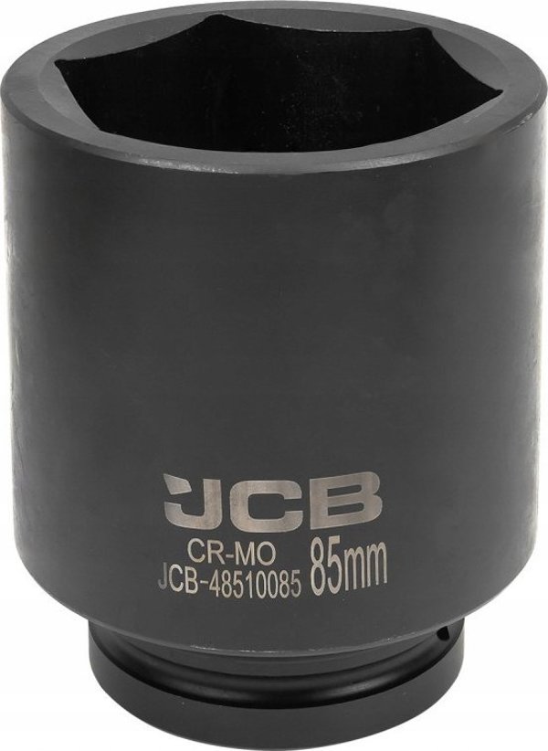 JCB Κρουστικό Καρυδάκι 1" 85mm, Βαθύ, 6-γωνιακό, Ατσάλινο για Αερόκλειδο