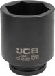 JCB Κρουστικό Καρυδάκι 1" 85mm, Βαθύ, 6-γωνιακό, Ατσάλινο για Αερόκλειδο