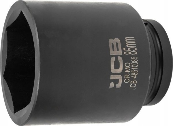 JCB Κρουστικό Καρυδάκι 1" 85mm, Βαθύ, 6-γωνιακό, Ατσάλινο για Αερόκλειδο