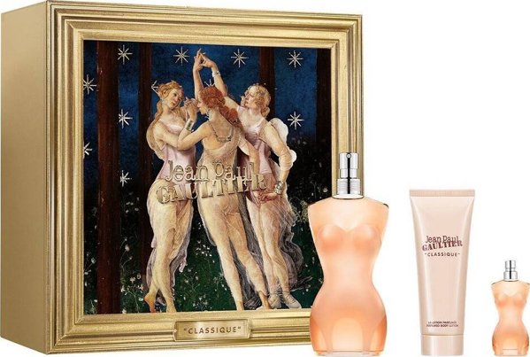 Jean Paul Gaultier Classique Γυναικείο Σετ Αρώματος EDT 100ml, Body Lotion 75ml & Mini EDT 6ml (3 Τεμάχια)