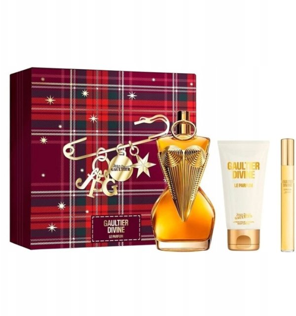 Jean Paul Gaultier Set Jean Paul Gaultier: Divine Le Parfum, Eau De Parfum, For Women, 100 ml + Divine Le Parfum, Eau De Parfum, For Women, 10 ml + Divine Le Parfum, Daily, Body Lotion, Body, 75 ml For Women
