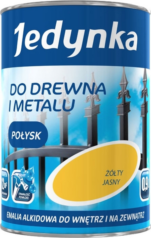 Jedynka Emalia alkidowa do drewna i metalu braz polysk 0,36L