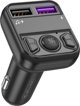JELLICO transmiter FM FM1 2xUSB 3.1A Czarny standard