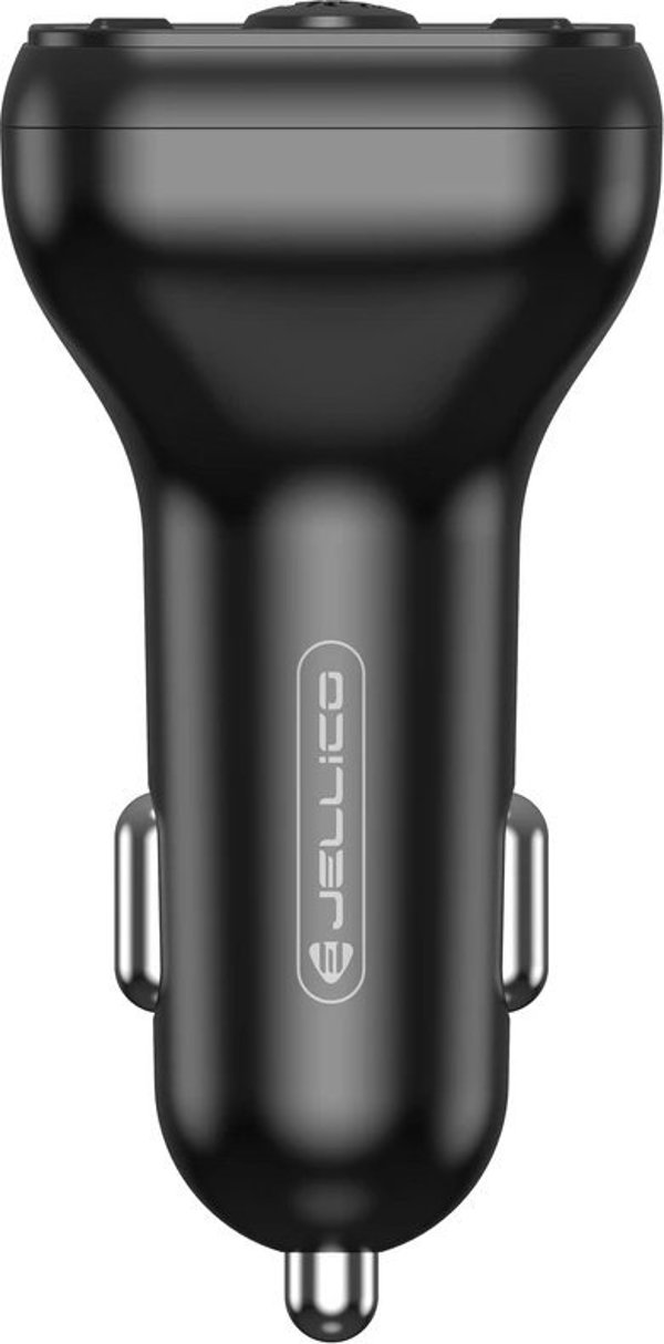 JELLICO transmiter FM FM1 2xUSB 3.1A Czarny standard