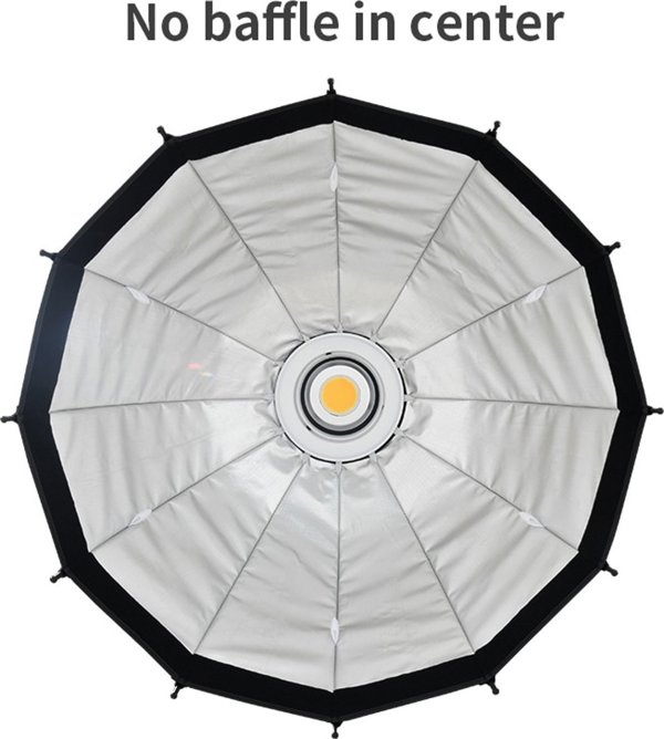 Jinbei Softbox 12-γωνο Deep Open 105cm Bowens, γρήγορη εγκατάσταση