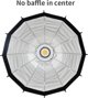 Jinbei Softbox 12-γωνο Deep Open 105cm Bowens, γρήγορη εγκατάσταση