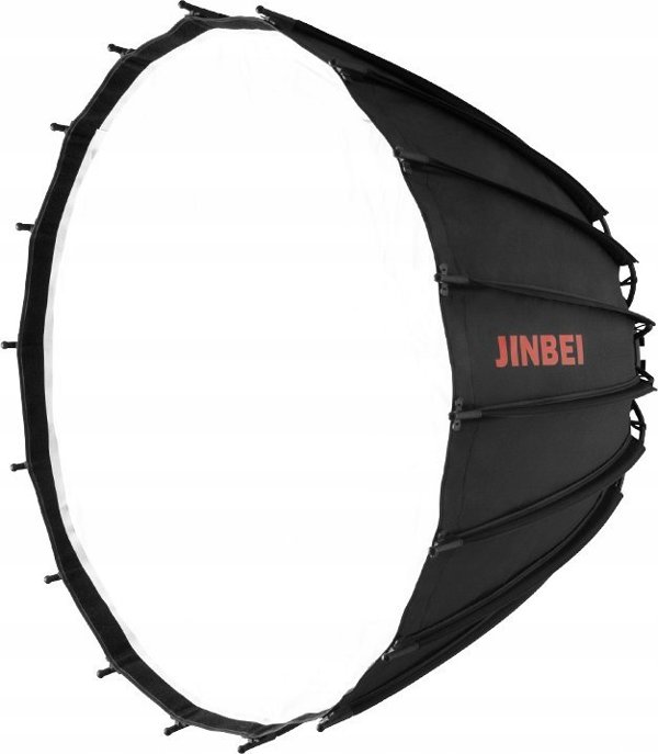 Jinbei Softbox 90 cm Deep Reflect με grid, γρήγορη συναρμολόγηση
