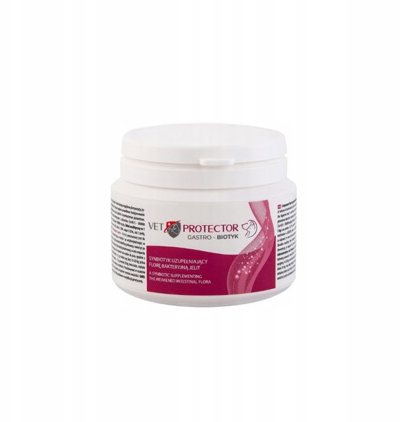 JM SANTE VET PROTECTOR GASTRO BIOTYK 60g για διάρροια, φούσκωμα, δυσκοιλιότητα, τροφικές αλλεργίες