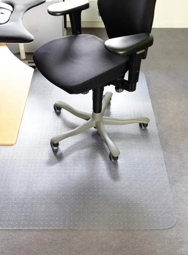 Jobmate Υπόστρωμα καρέκλας premium, με καρφιά, 120 x 180 cm, διαφανές