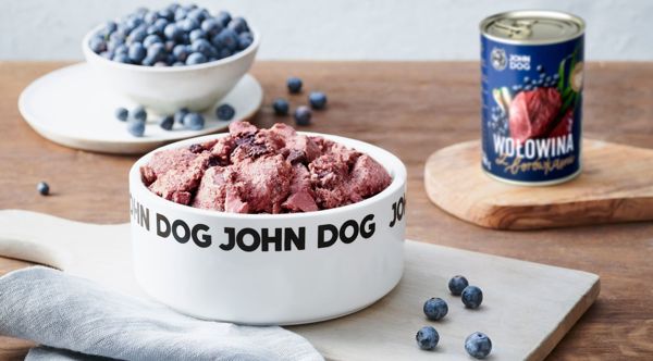 John Dog John Dog Berry ενήλικα βοδινό με βακκίνια 400g