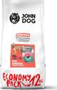 John Dog John Dog GOOD FORM ADULT Χοιρινό με Βοδινό 12kg Μεσαίες και Μεγάλες Φυλές - ξηρή τροφή για σκύλους
