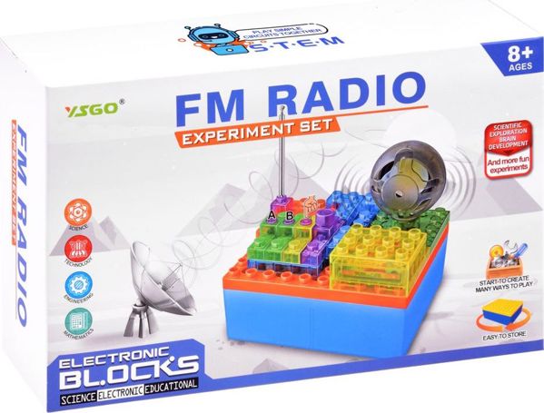 Jokomisiada Klocki zrob sam RADIO zestaw edukacyjny ZA3980