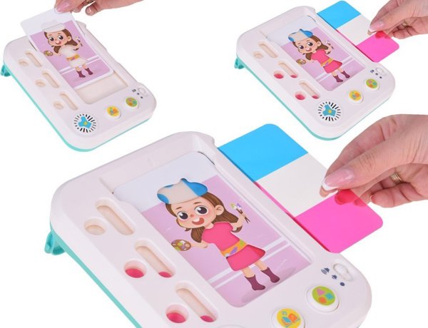 Jokomisiada Εκπαιδευτικό tablet για παιδιά για μάθηση χρωμάτων - Διαδραστικό παιχνίδι ZA5237