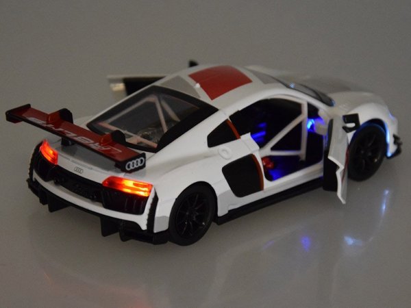 Jokomisiada Αυτοκίνητο μεταλλικό μοντέλο σπορ Audi R8 LMS κλίμακα 1:32 ήχοι φώτα ZA4609