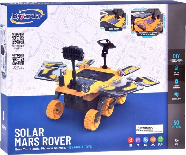 Jokomisiada Edukacyjny Lazik Marsjanski zestaw konstrukcyjny solarny 50 ele ZA5014