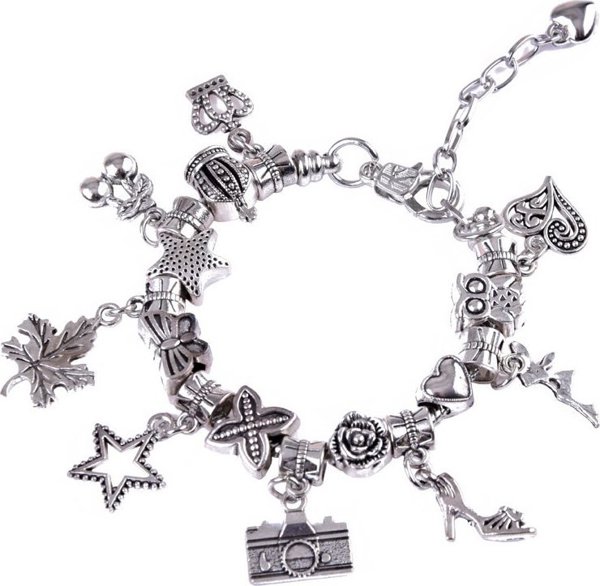 Jokomisiada χάντρες σε κουτί με μενταγιόν charms ZA4384