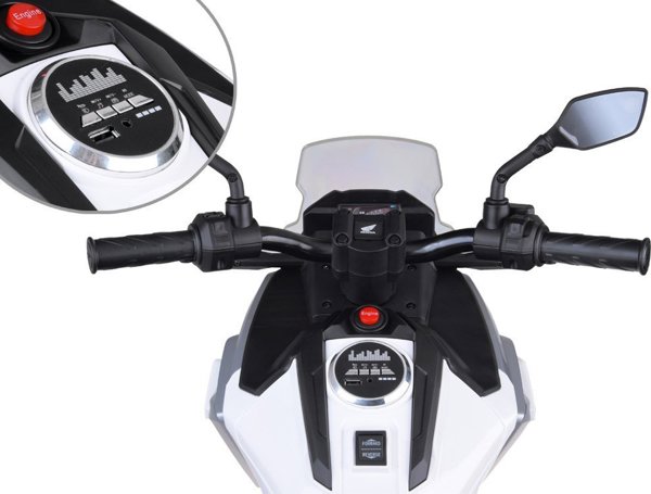 Jokomisiada Ηλεκτρική μηχανή με μπαταρία για παιδιά HONDA NC750X με ήχους