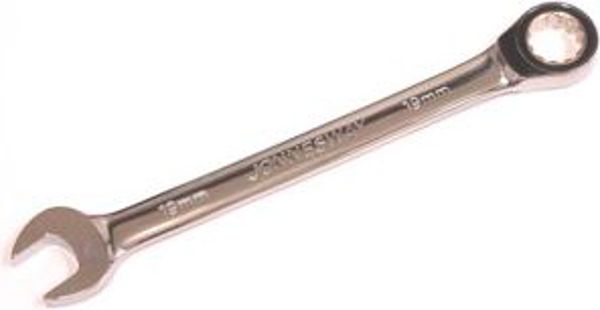 Klucz plasko-oczkowy z grzechotka Jonnesway 24mm (W45124)