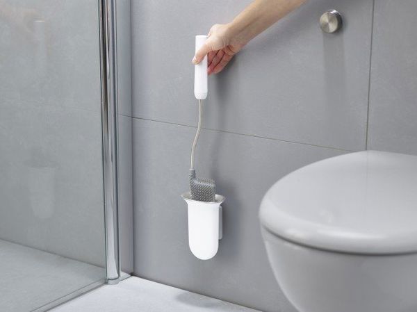 Joseph Joseph Κρεμαστή βουρτσα WC λευκη (70528)