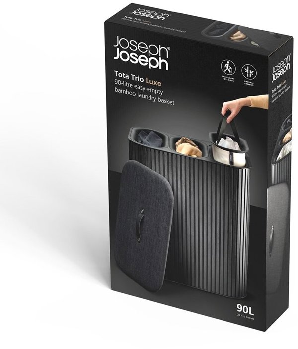 Joseph Joseph Tota Tri Lux 90l. czarny 5000007