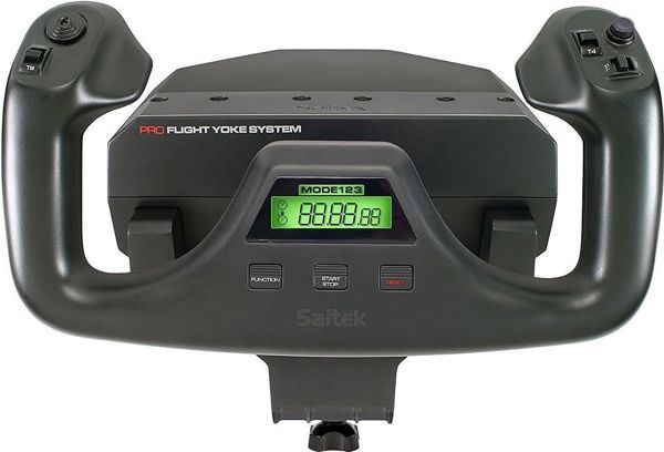 Logitech G Saitek Pro Flight Yoke System - Σύστημα Προσομοίωσης Πτήσης για PC (945-000004)