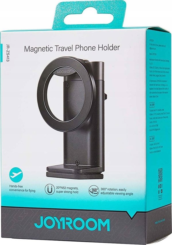 Joyroom Μαγνητική Βάση Ταξιδιού JR-ZS413 για Smartphone 4.7-7.0" - Μαύρο