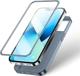 Joyroom Θήκη 360 Full Body για iPhone 13 + Σκληρυμένο Γυαλί Προστασίας Οθόνης, Γκρι (JR-BP927)