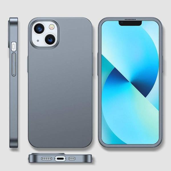 Joyroom Θήκη 360 Full Body για iPhone 13 + Σκληρυμένο Γυαλί Προστασίας Οθόνης, Γκρι (JR-BP927)