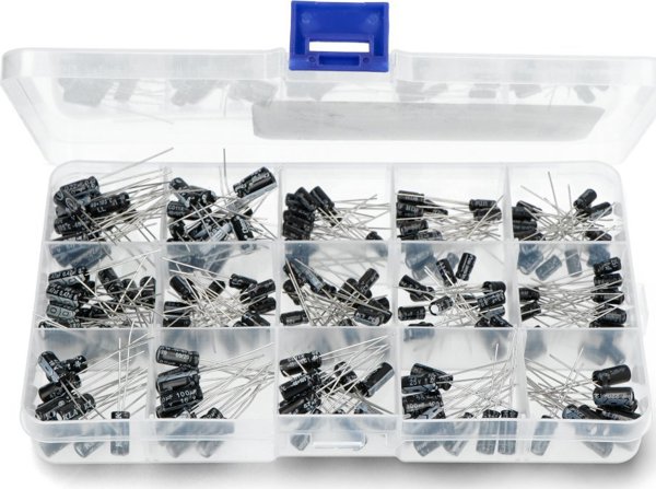JustPi THT elektrolitinių kondensatorių rinkinys - 200 vnt - justPi