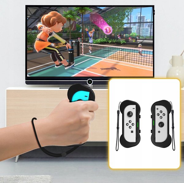 JYS Σετ Αξεσουάρ 12-in-1 για Nintendo Switch & OLED - Sport Grips & Gaming Accessories
