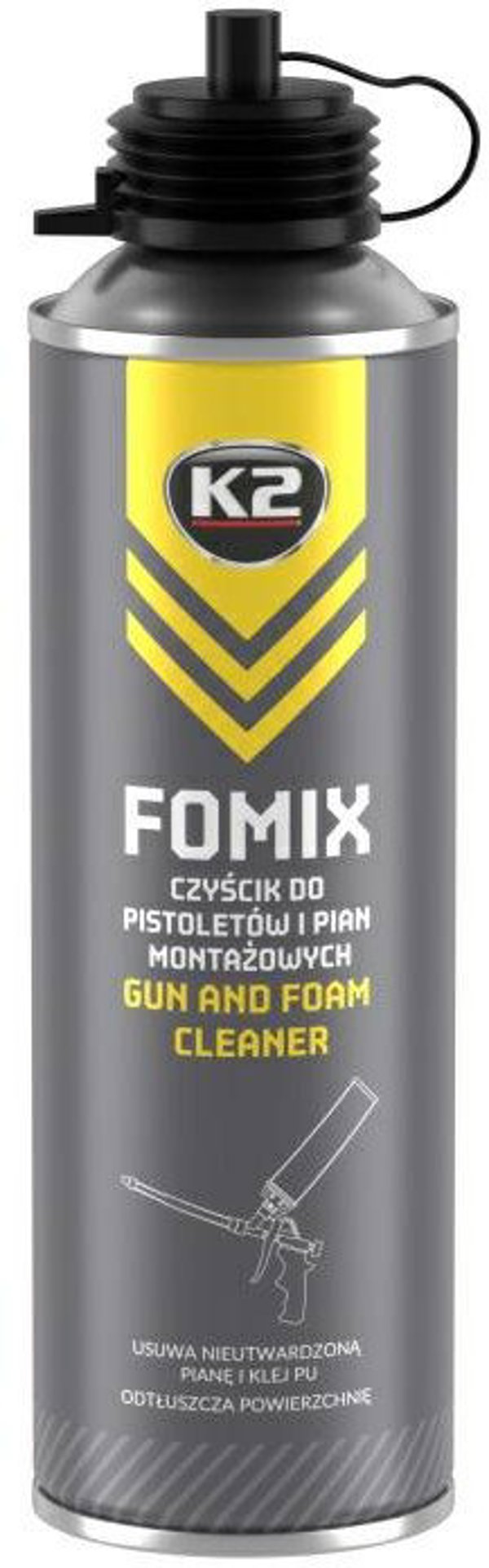 Καθαριστικό πιστολιών ψεκασμού K2 FOMIX 500ml