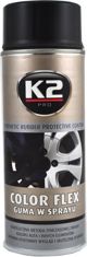 K2 Gumuoti dažai Color Flex K2, Juoda matinė