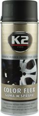 K2 Gumuoti dažai Color Flex K2, Juoda matinė