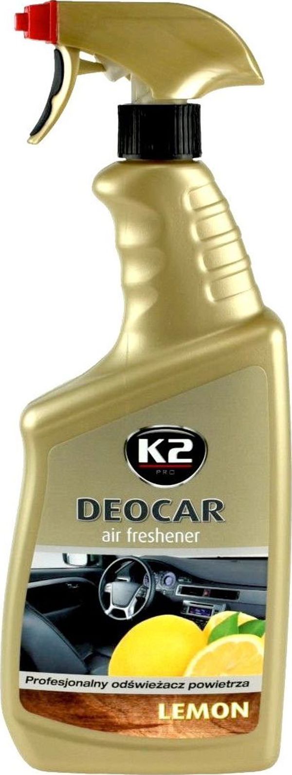 K2 Deocar αναζωογονητικό αέρα με άρωμα λεμονιού 700ml