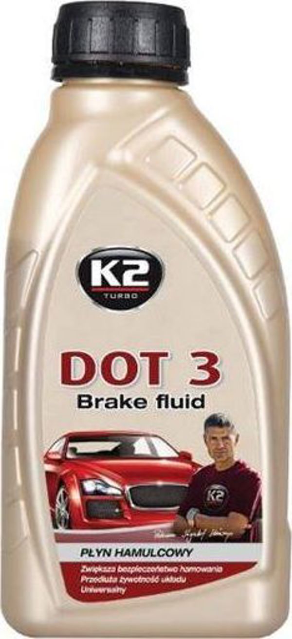 K2 Plyn hamulcowy DOT3 0.5L